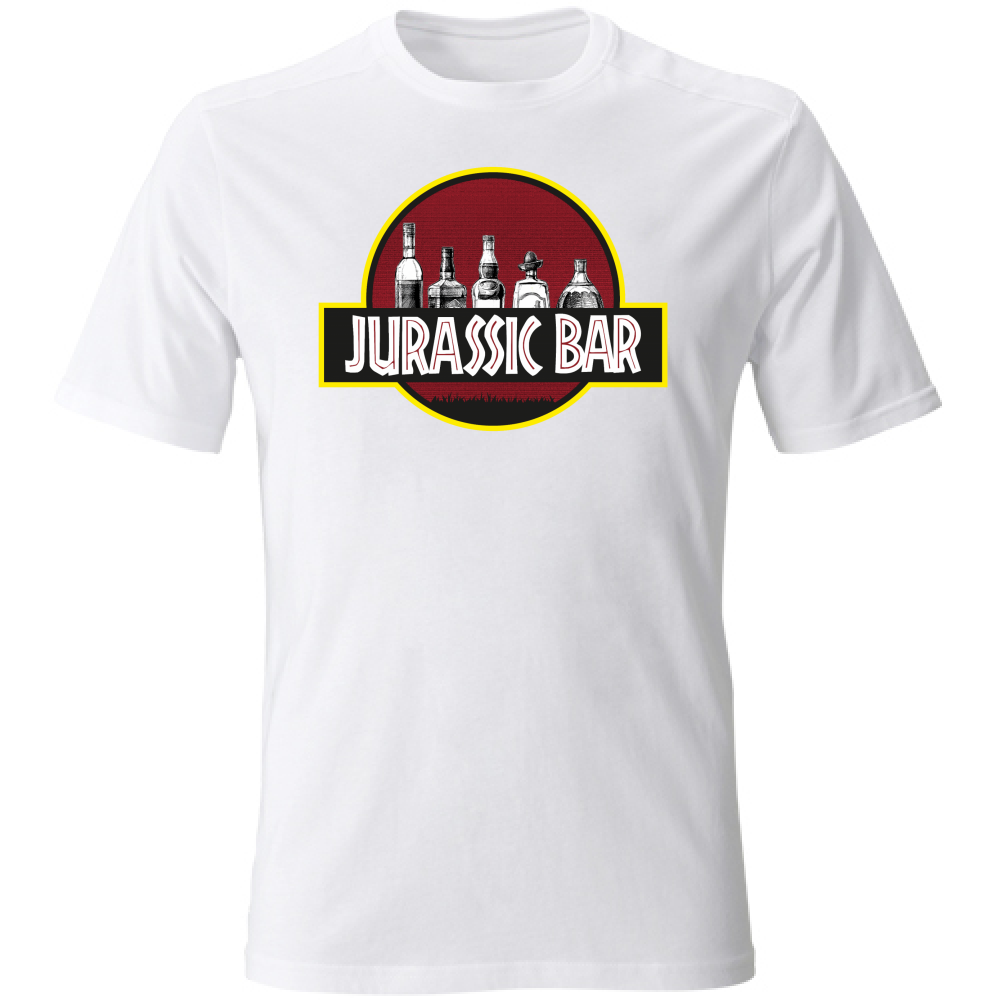 T-Shirt Unisex Large Jueassic--bar