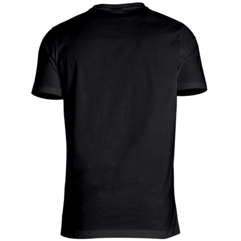 T-Shirt Unisex Scollo V onde bianco
